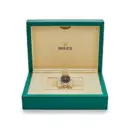 Rolex Day-Date 40 228398TBR Yellow Gold Onyx Baguette Diamond Dial Baguette Bezel