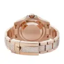Rolex GMT-Master II 126755SARU Rose Gold Sapphire and Ruby Diamond Pave