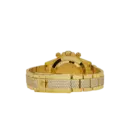 Rolex Day-Date 40 228398TBR Yellow Gold Onyx Baguette Diamond Dial Baguette Bezel