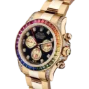Rolex Daytona 116598RBOW 'Rainbow' Yellow Gold Black Dial Sapphire Bezel
