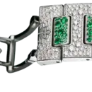 Patek Philippe Nautilus 7118/1453G 'Ladies Haute Joaillerie' White Gold Diamond Emerald Set