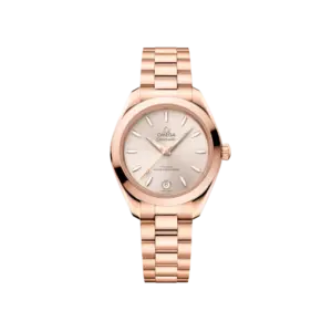 Seamaster Aqua Terra 150M 30 mm, Sedna gold on Sedna gold Ref. 220.50.30.20.09.001