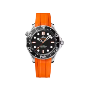 Seamaster Diver 300M 42 mm, steel on rubber strap Ref. 210.32.42.20.01.006