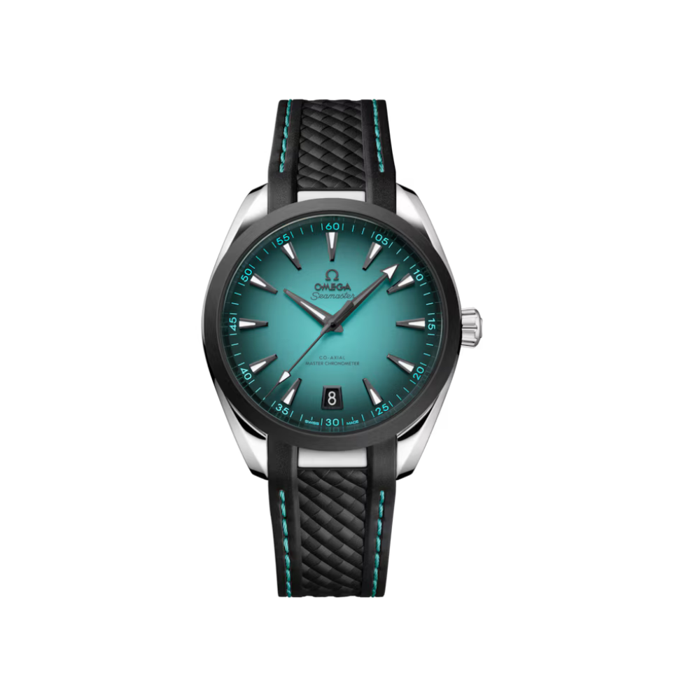 Seamaster Aqua Terra 150M 41 mm, steel on rubber strap Ref. 220.32.41.21.03.001