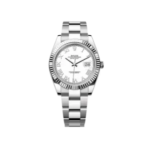 Rolex Datejust M126334-0023 41 Oyster White Gold