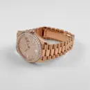Rolex Day-Date 40 228345RBR Rose Gold Diamond Dial Diamond Bezel