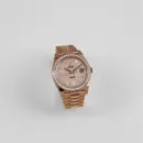 Rolex Day-Date 40 228345RBR Rose Gold Diamond Dial Diamond Bezel
