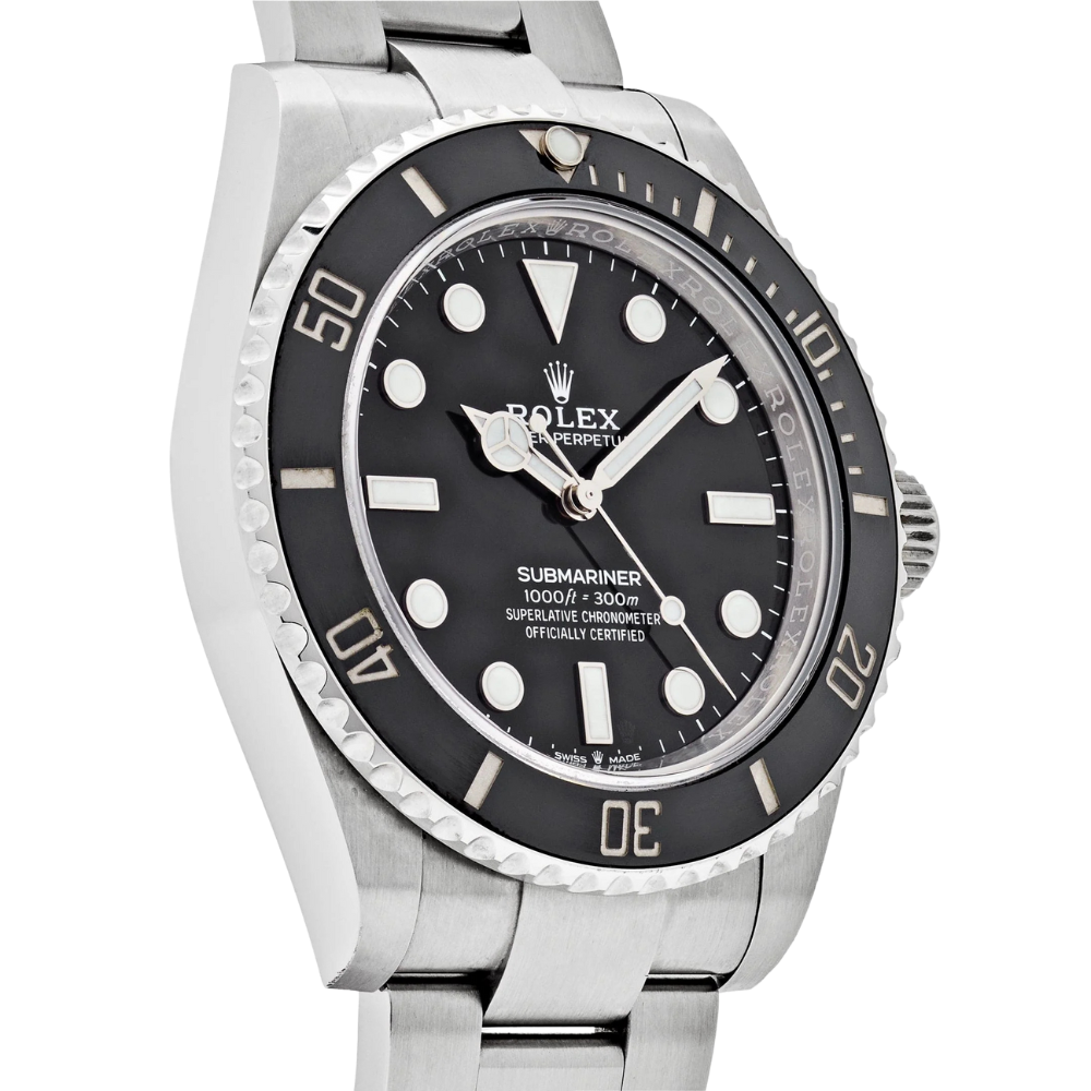Rolex Submariner Oystersteel Ref# 124060 - Image 5